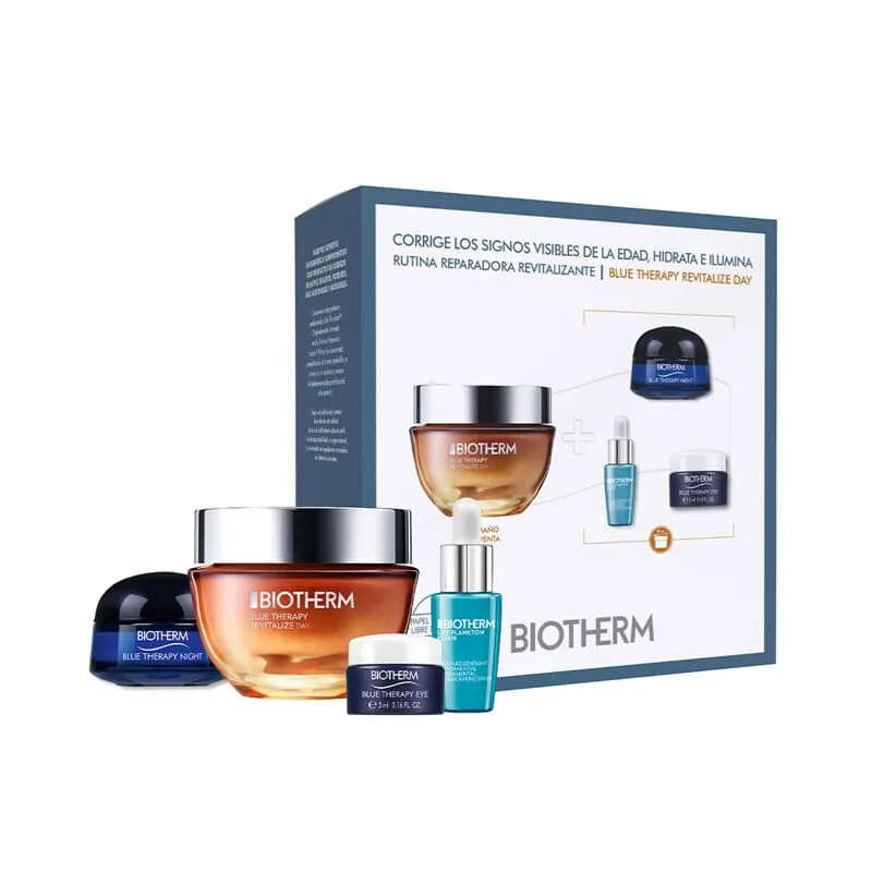 Blue Therapy Amber Algae Revitalize Day Lote 4 Piezas