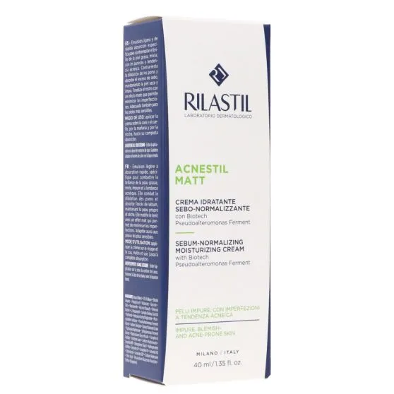 Rilastil Acnestil Matt Crema Hidratante Seborreguladora 40 ml
