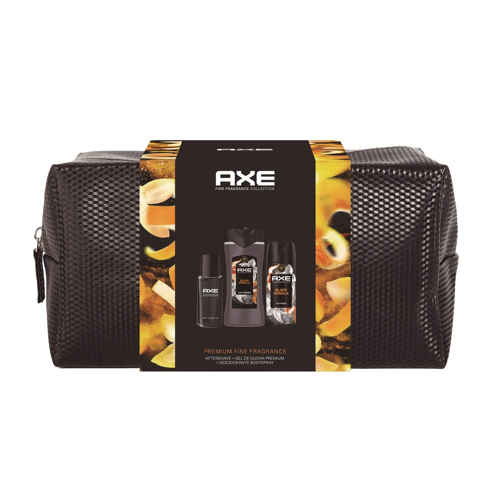 Black Vainilla Deo 150 ml + Gel Ducha 300 ml + Aftershave 100 ml