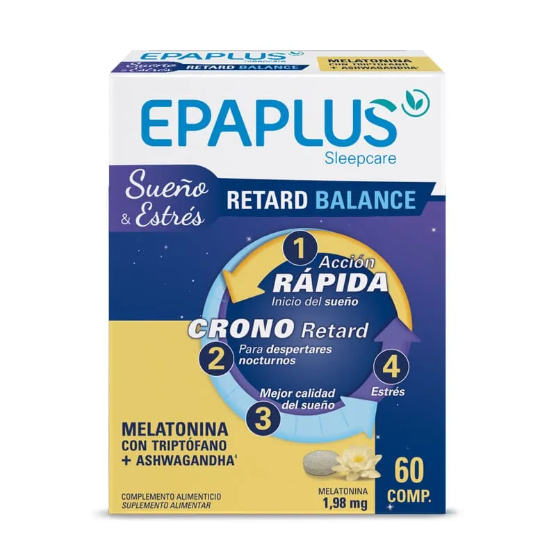 Sleepcare Sueño Estrés Retard Balance 60 Tabs