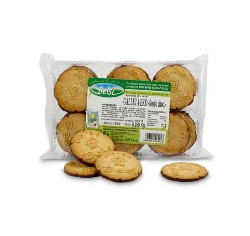 Galletas Eko Fondo De Chocolate Eco 200g