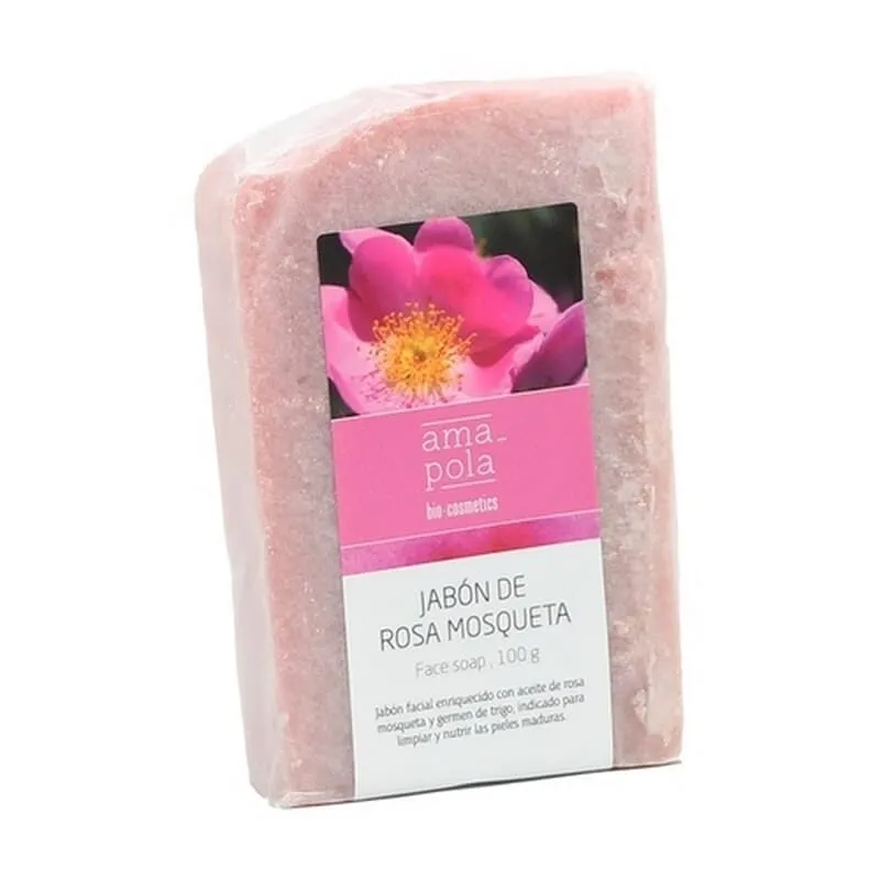 Jabón Rosa Mosqueta Pastilla Bio 100g