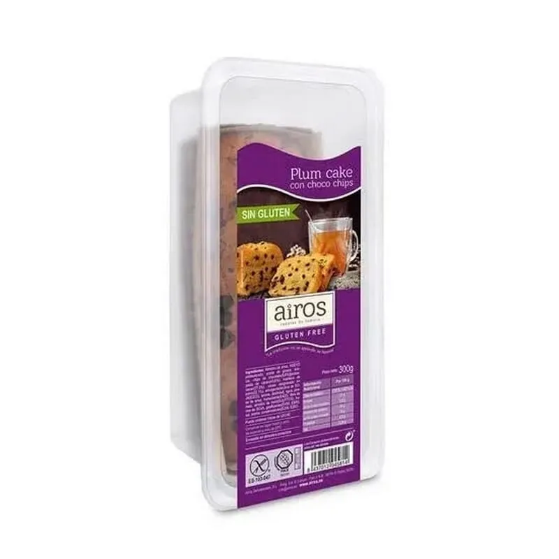 Plum Cake Con Choco Chips Sin Gluten 240g