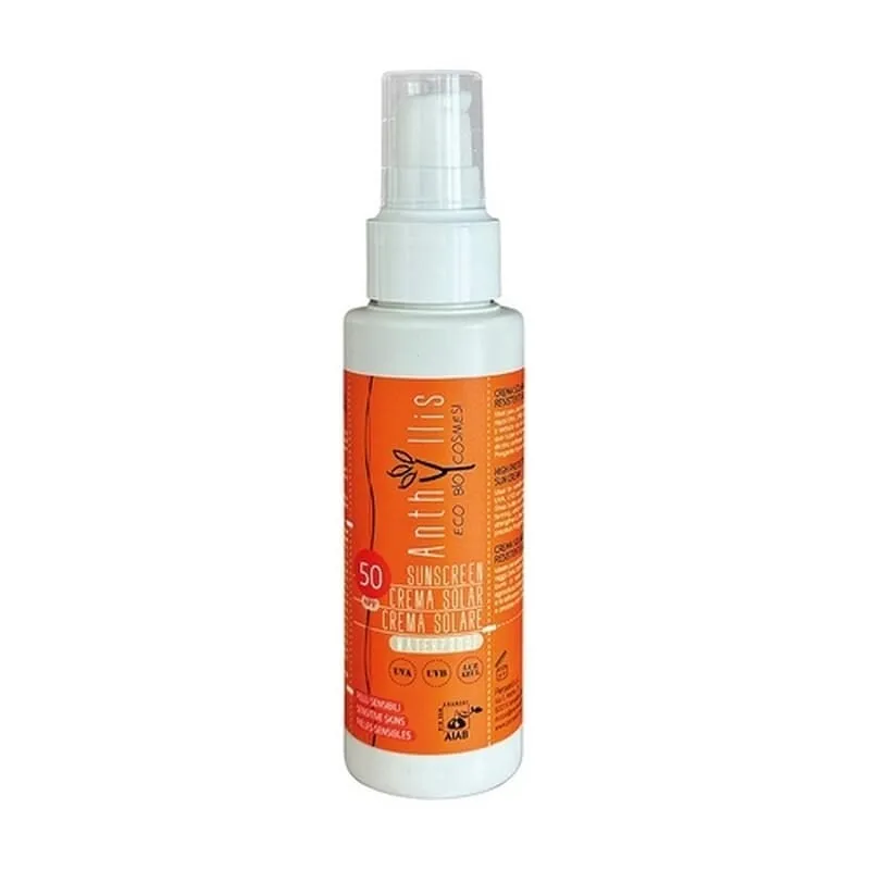 Crema Solar SPF50 Piel Sensible Bio 100 ml