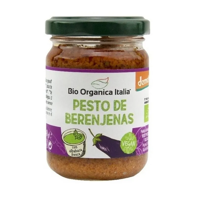 Salsa Pesto Berenjenas Bio 140g