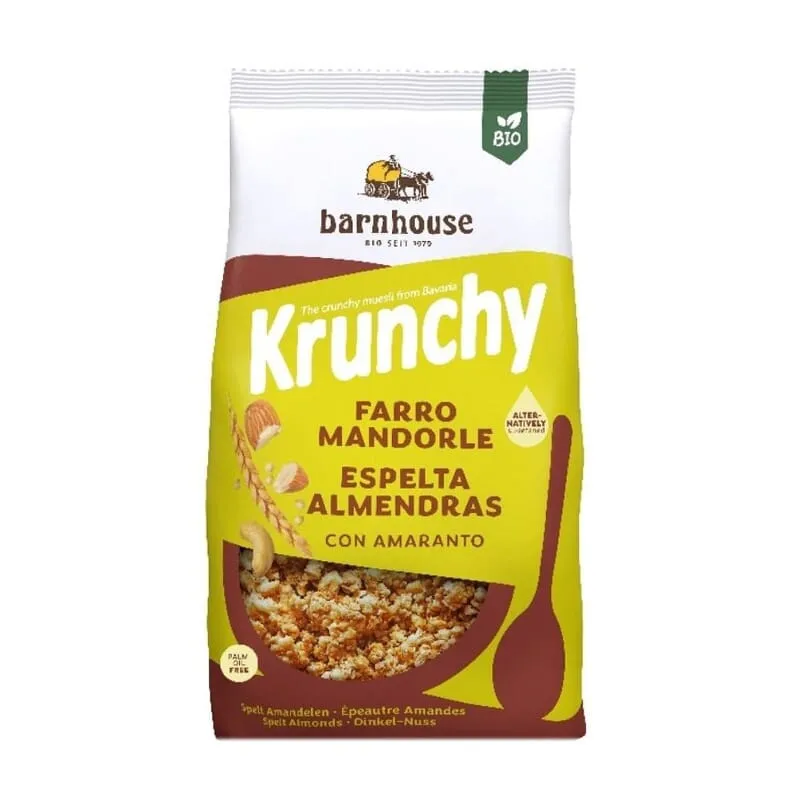 Muesli Krunchy Espelta Almendra Bio 375g