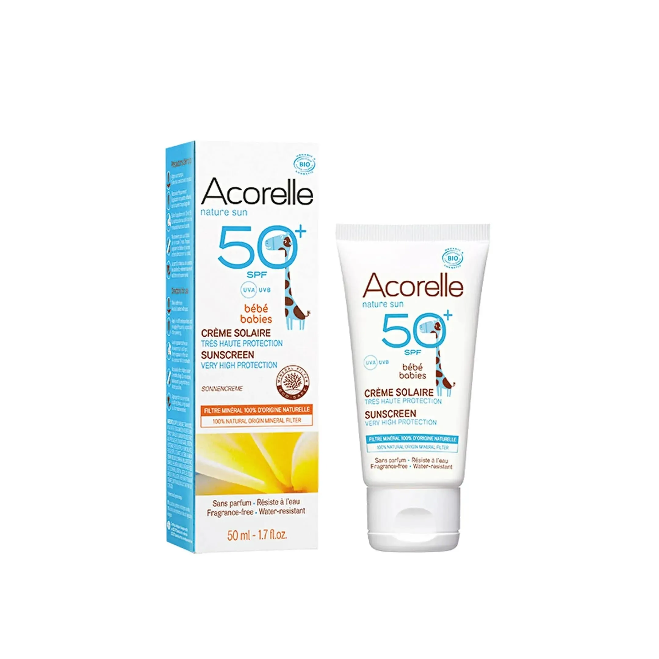 Crema Solar Niños SPF50+ Bio 50 ml