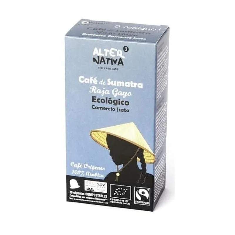 Café De Sumatra 100% Arábica Eco 10 Caps
