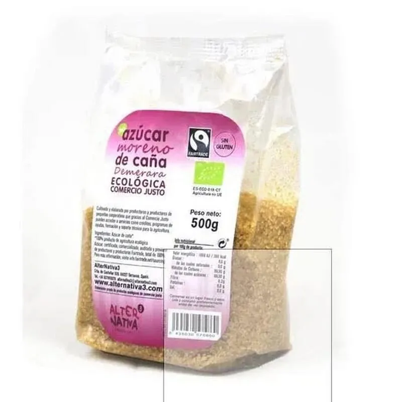 Azucar Moreno De Caña Demerara Eco 500g