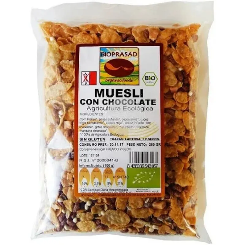Muesli Con Chocolate Bio 250g