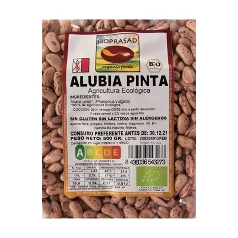 Alubias Pintas Sin Gluten Bio 500g