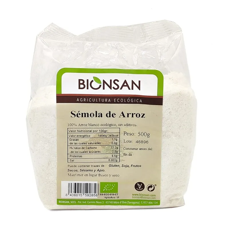 Sémola De Arroz Eco 500g