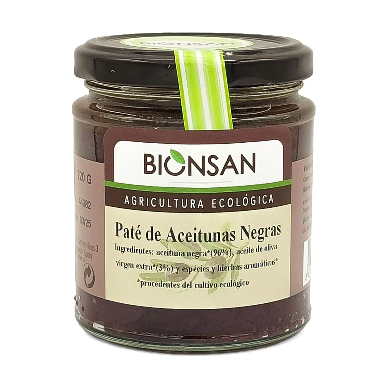Paté Olivas Negras 220g