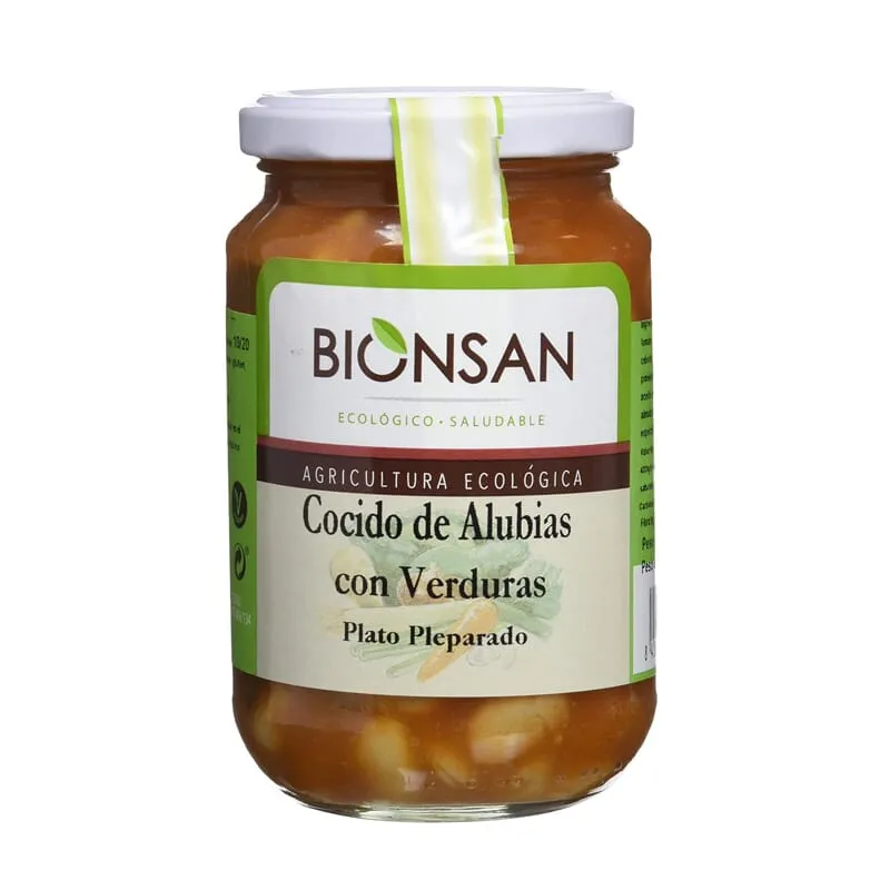 Cocido De Alubias Con Verduras Eco 370g