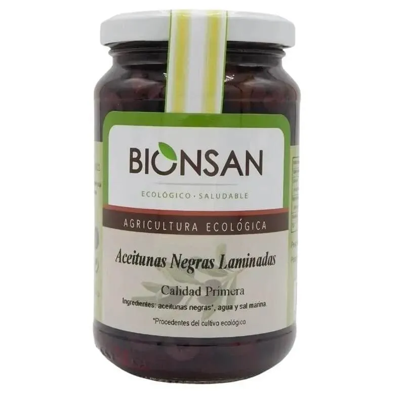 Aceitunas Negras Laminadas Eco 170g