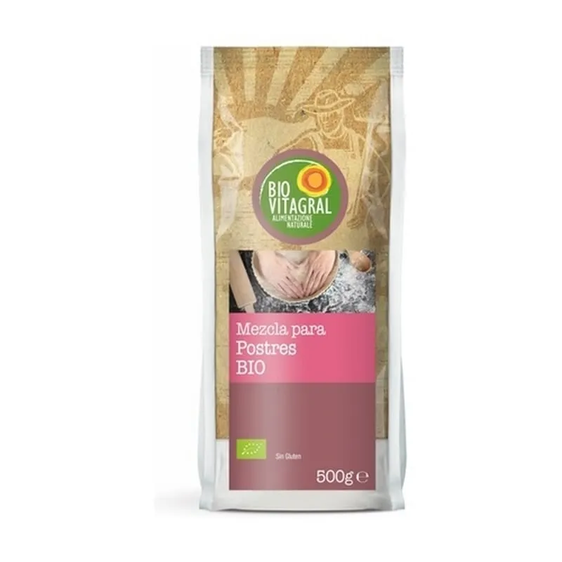 Mezcla Para Postres Bio Sin Gluten Vegan 500g