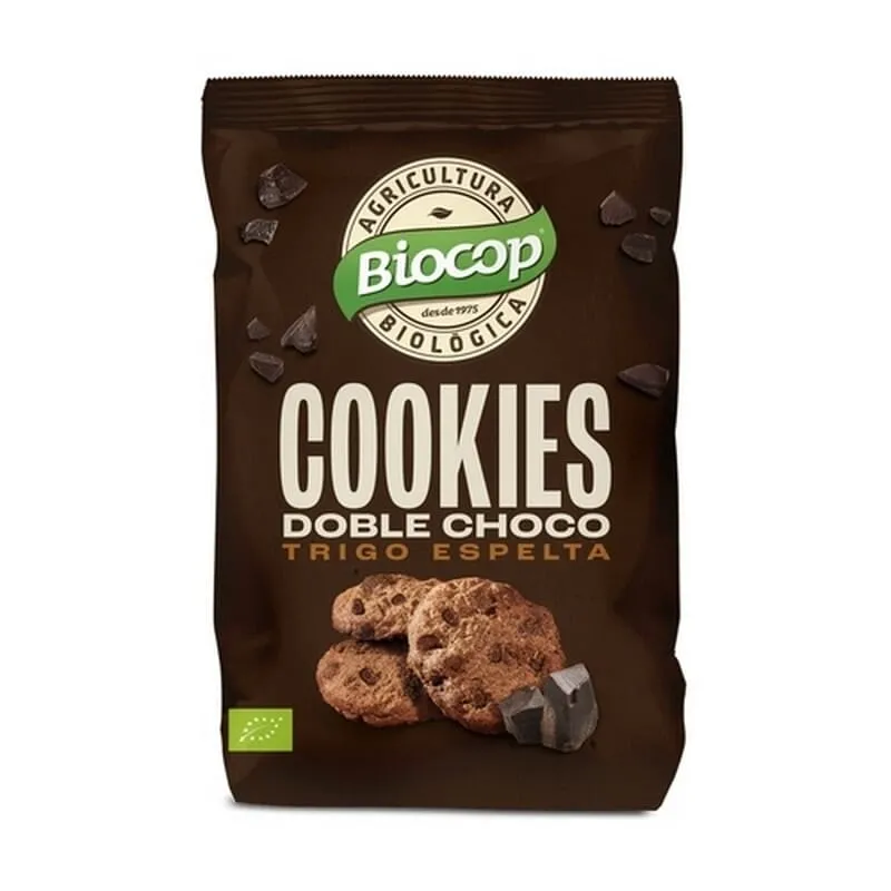 Cookies Trigo Espelta Doble Chocolate Bio 200g