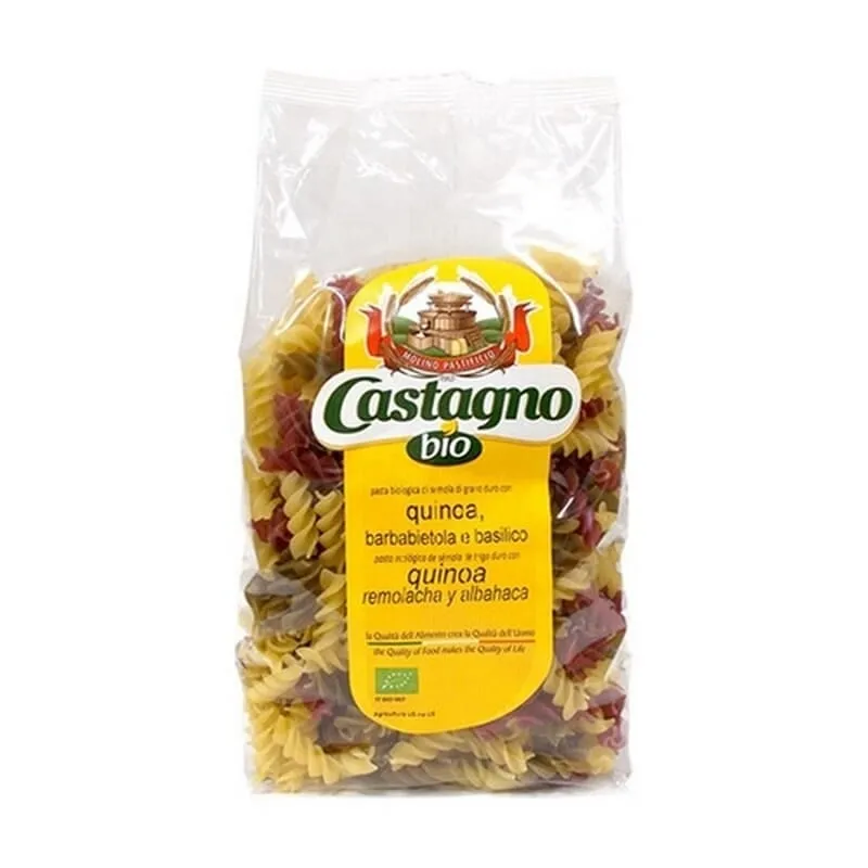 Espirales De Trigo Con Quinoa Remolacha y Albahaca 500g