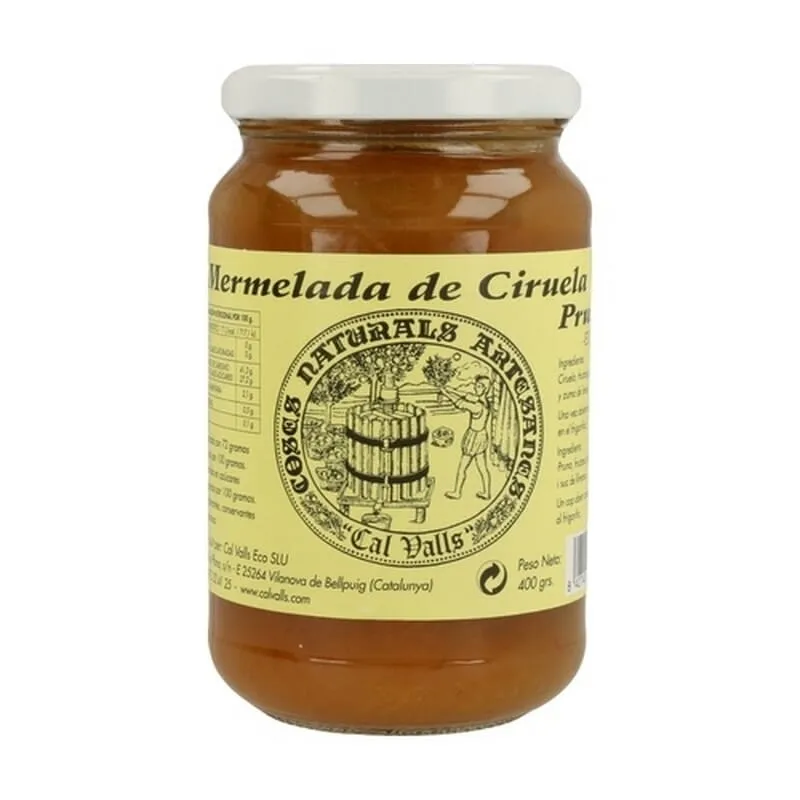 Mermelada De Ciruelas Sin Azúcar 400g
