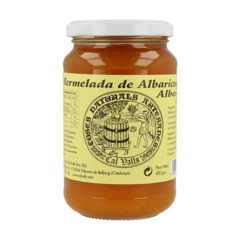 Mermelada De Albaricoque Sin Glúten Vegan 400g
