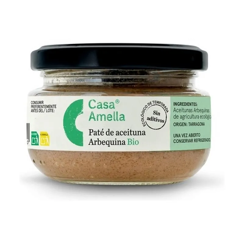 Paté Aceituna Arbequina Sin Gluten Bio 100g