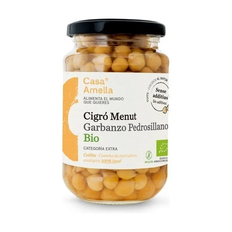 Garbanzo Bio Pedrosillano Cocido Bio 330g