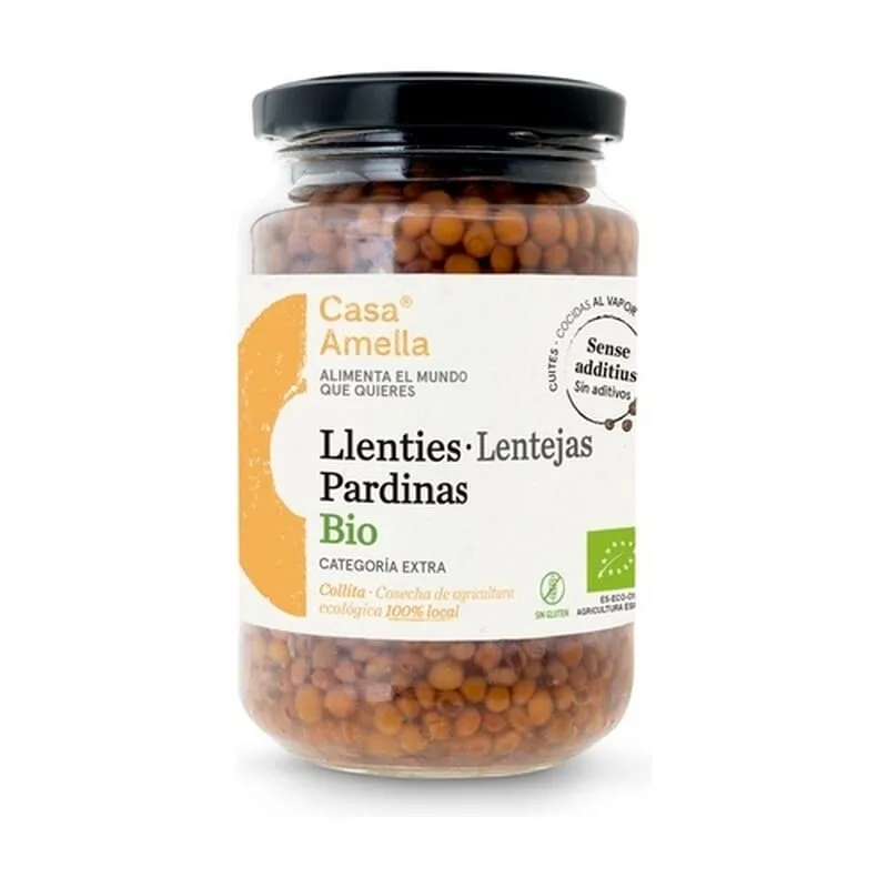Lenteja Pardina Cocida Bio 330g