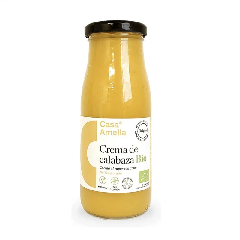 Crema Calabaza Sin Gluten Bio Vegan 250 ml