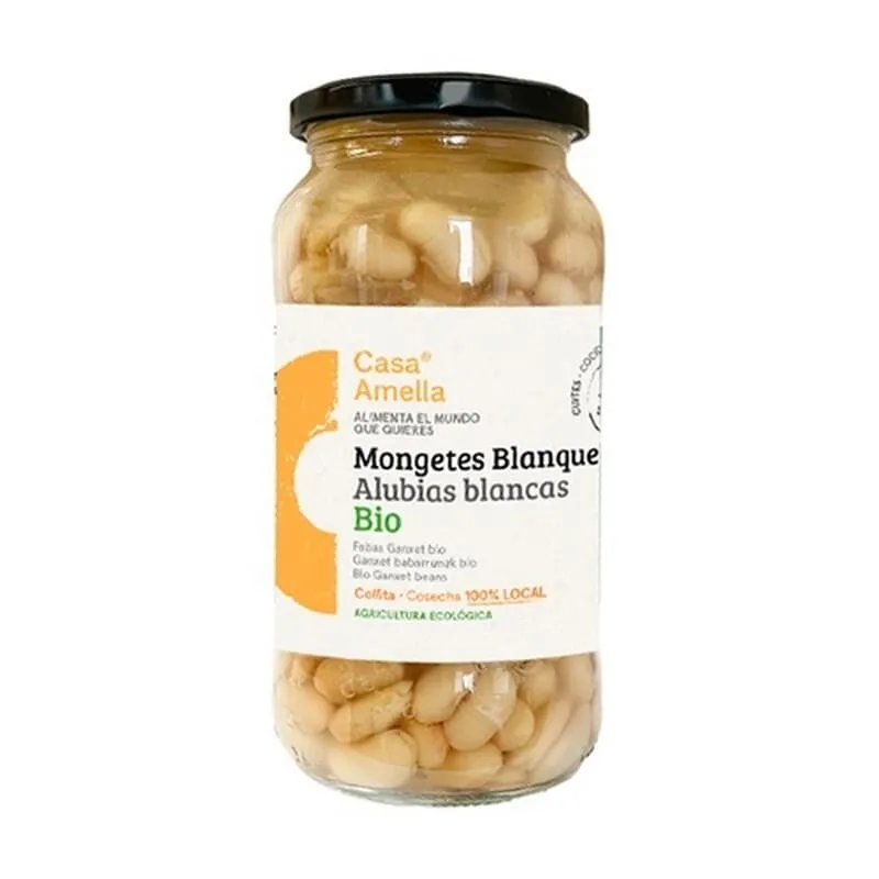 Mongeta Alubia Blanca Cocida Bio 540g