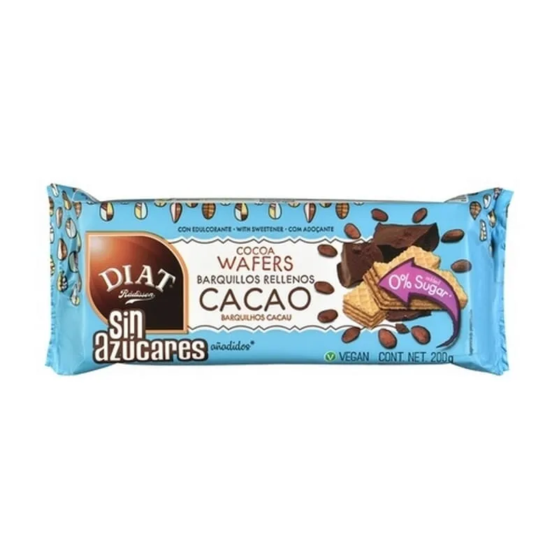Galletas Barquillos Rellenos De Cacao 200g