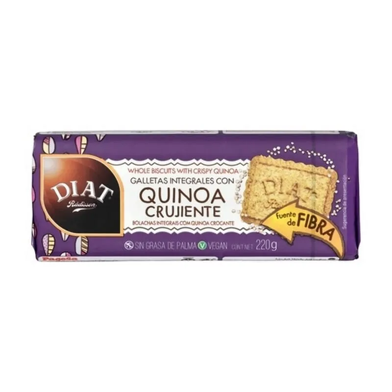 Galletas Integrales Con Quinoa Crujiente 220g
