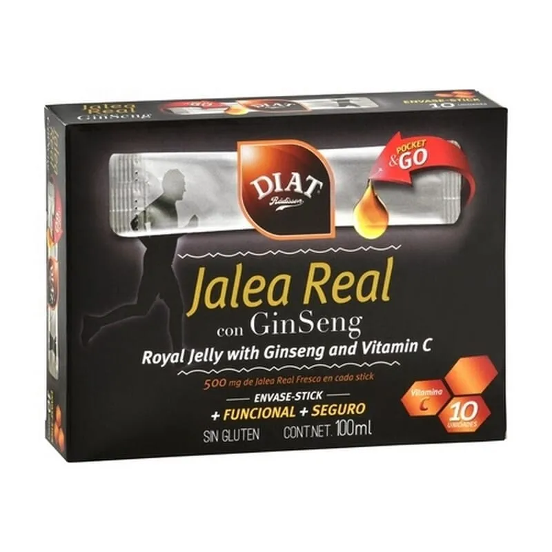Jalea Real Con Ginseng Sin Gluten 100 ml