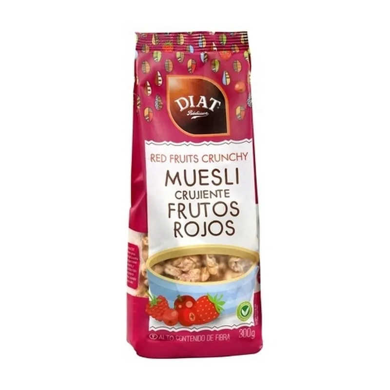 Muesli Crujiente Con Frutos Rojos 300g