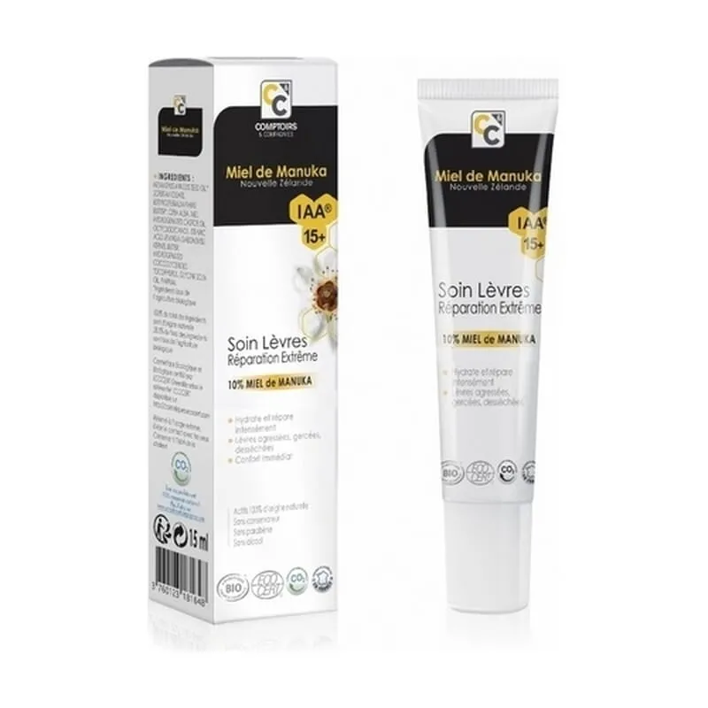 Reparador Labial Extremo 10% Miel Manuka 15 ml