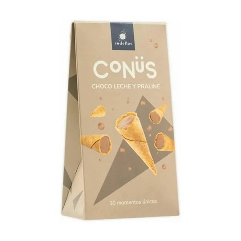 Conus Chocolate Leche Y Praline 70g