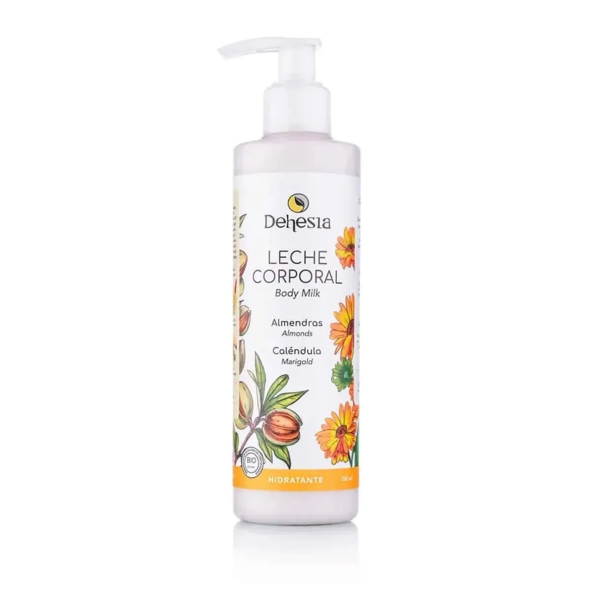 Leche Corporal Hidratante Almendras E Calendula Bio 250 ml