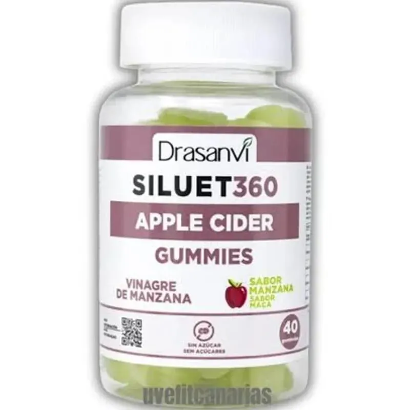 Siluet360 Vinagre De Manzana Gummies 40 Gominolas