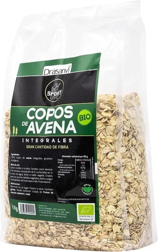 Copos Avena Gruesos Integrales Sport Live 1 Kg
