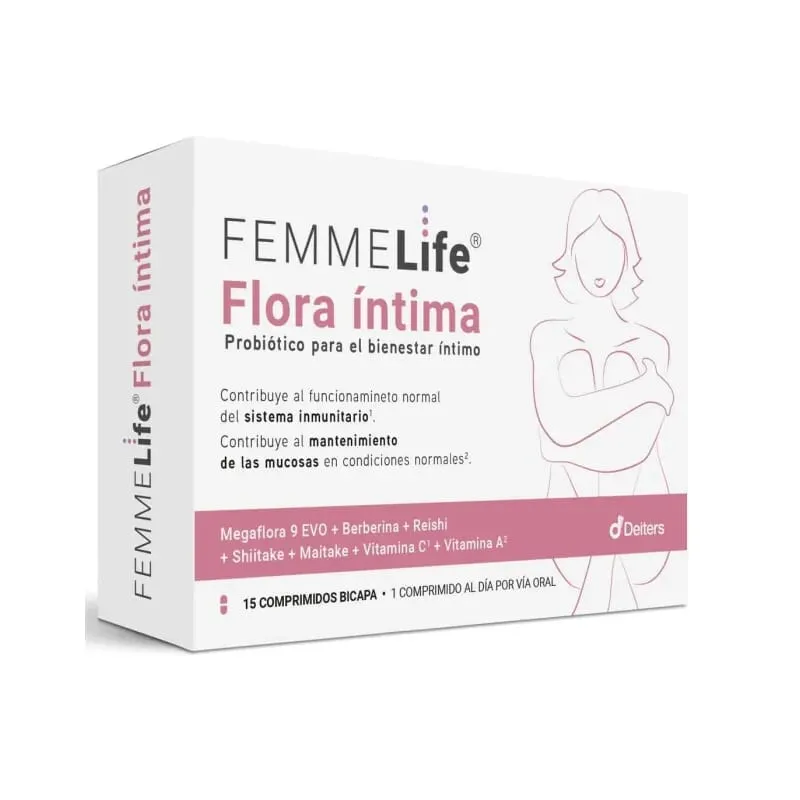 FemmeLife Flora Íntima 15 Tabs