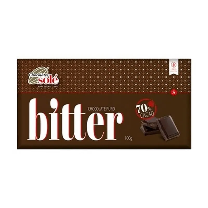 Chocolate Negro Fondant 70% Cacao 100g