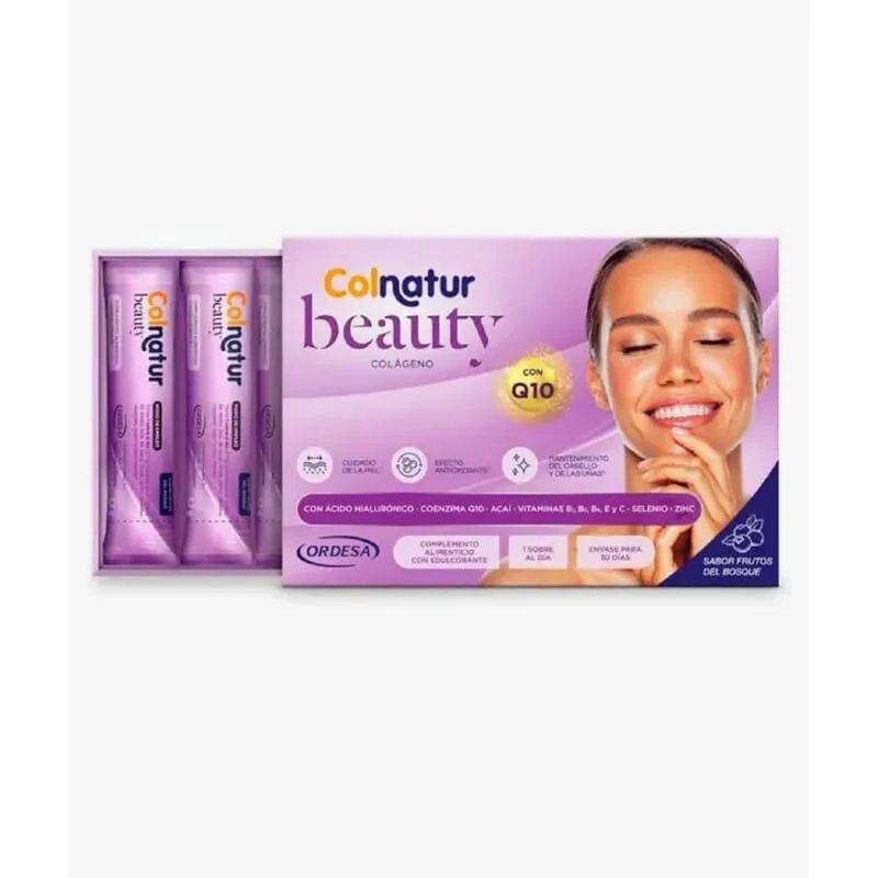 Colnatur Beauty Colágeno Q10 30 Sticks
