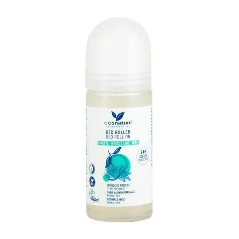 Desodorante Menta y Lima Roll-On 24H 50 ml