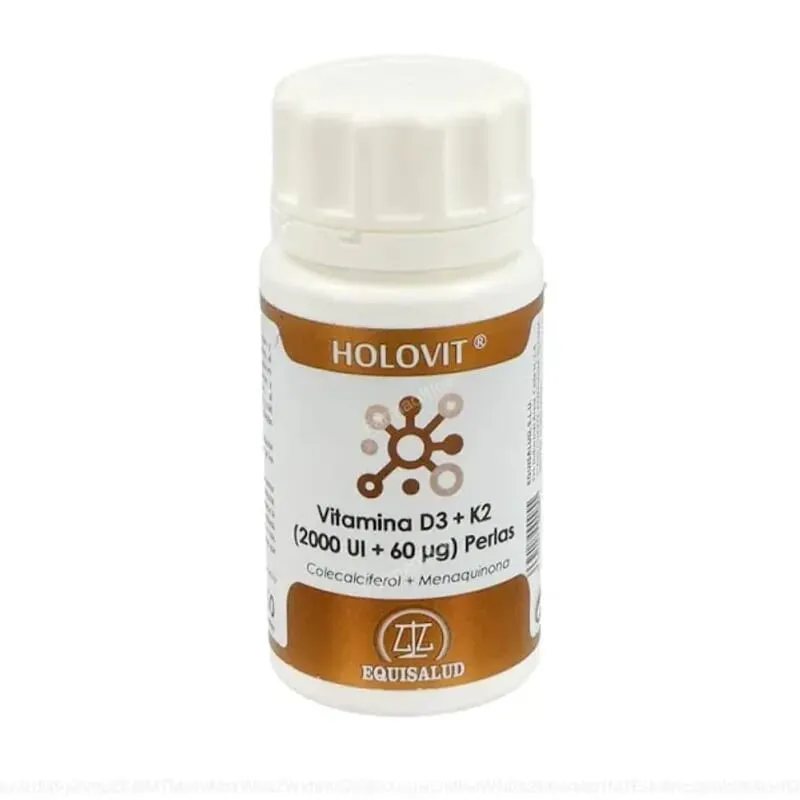 Holovit Vitamina D3 2000Ui + K2 60Mg 50 Perlas