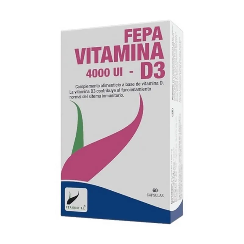 Fepa Vitamina D3 4000 ui 60 Caps