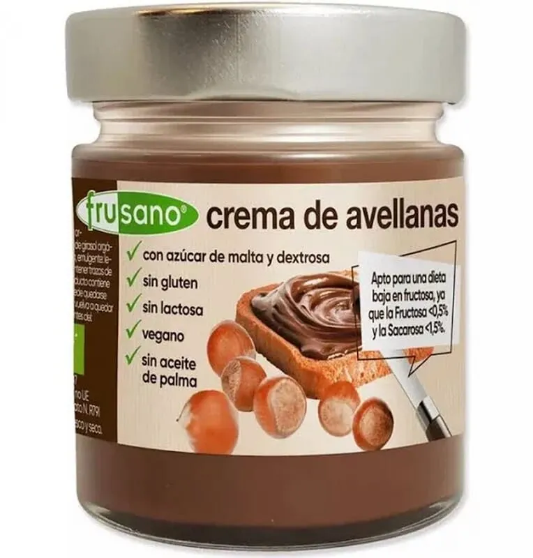 Crema De Cacao Con Avellanas Vegan Bio 200g