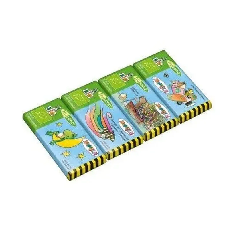 Mini Chocolatinas Choco Con Leche y Crema De Avellanas 50g