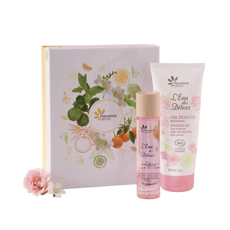 Cofre Eau Des Delices Rosa y Jazmín Bio 1 Uds