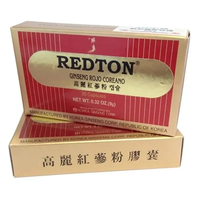 Redton Ginseng Rojo Coreano 30 Caps