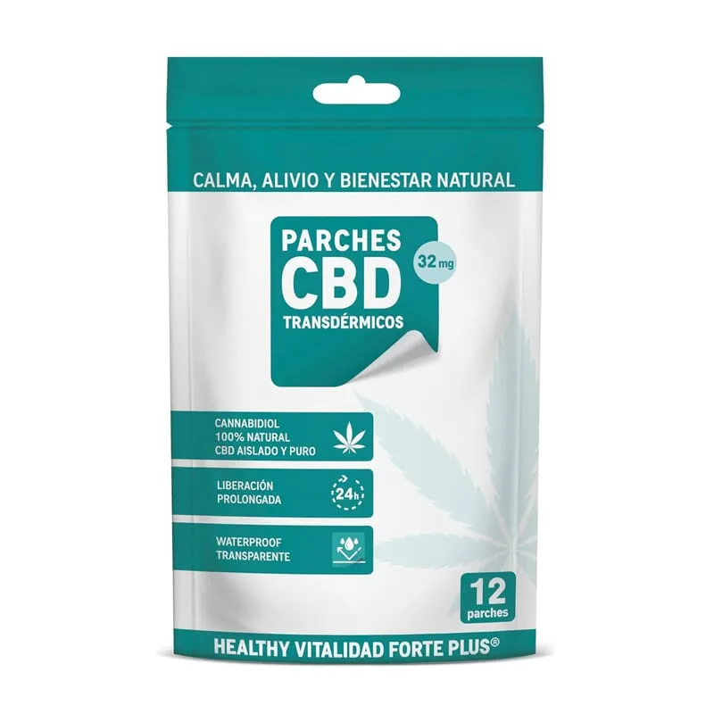 Parches CBD Transdérmicos 12 Uds