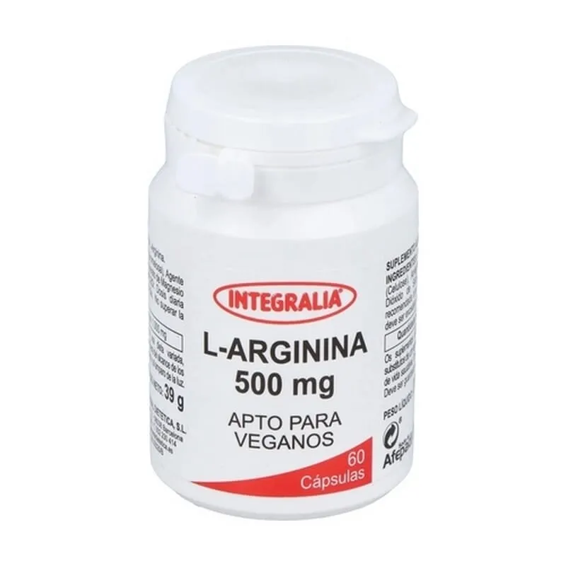 L-Arginina 500Mg 60 Caps